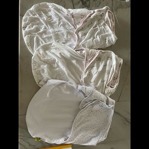 Nested bean swaddles